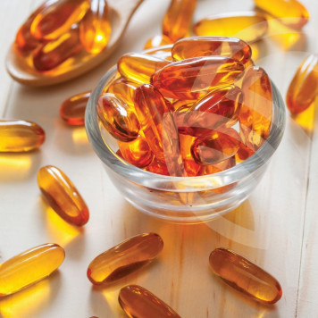 Omega-3 PUFAs, 60 kapsułek, 1000 mg, źródło PUFAs