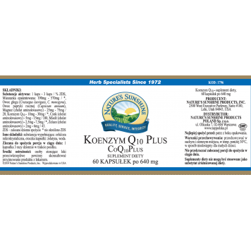 Koenzym Q10 Plus