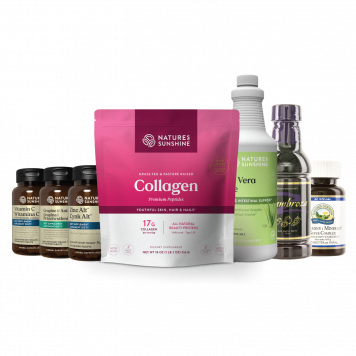 Włosy, skóra, paznokcie (zestaw)